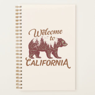 Agenda Bem-vindo à Floresta do Urso da Califórnia