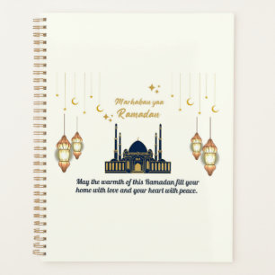 Agenda Bênçãos Minimalistas da Lua Crescente de Ramadan