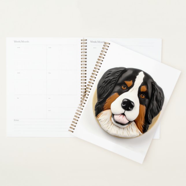 Agenda Bernese Mountain Dog 3D Inspirou (Exibição)