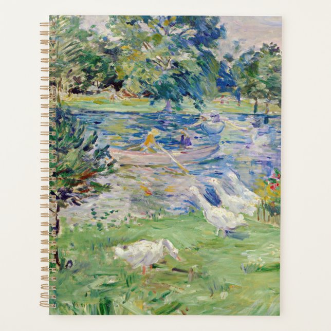 Agenda Berthe Morisot - Rapariga num Barco com Gansos (Frente)