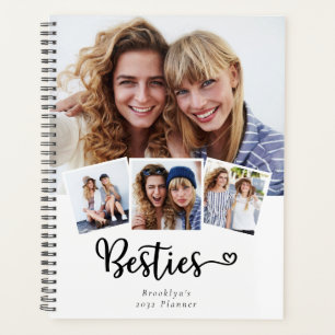 Agenda Besties 4 Colagem de Fotos Melhor Amigo