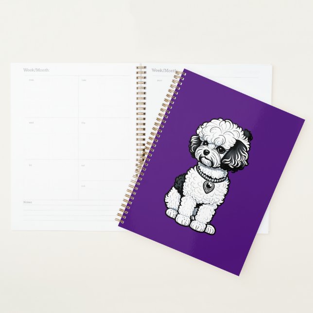Agenda Bichon Frise (Exibição)