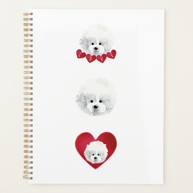 Agenda Bichon Frise _ mix _ (Frente)