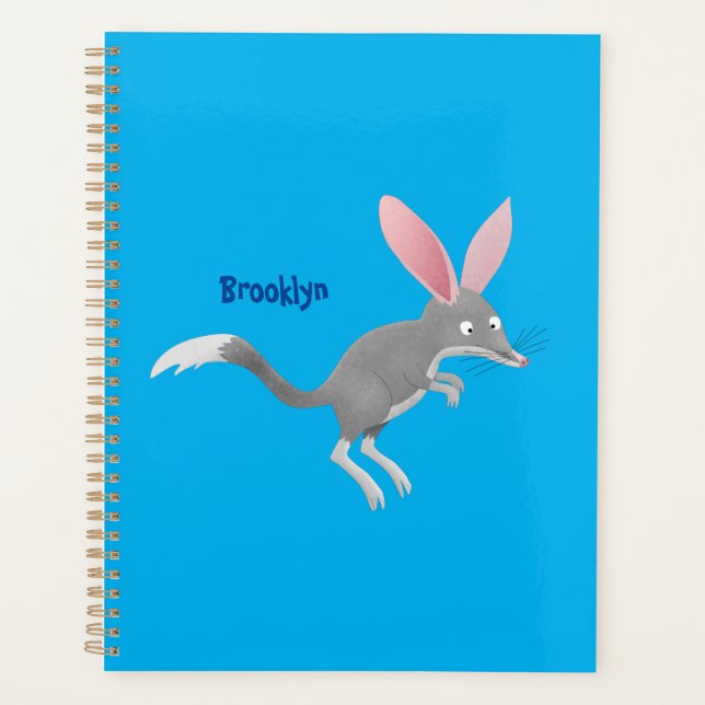 Agenda Bicicleta australiano feliz e giro (Frente)