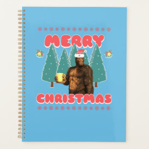 Agenda Bigfoot Engraçado - Feliz Natal