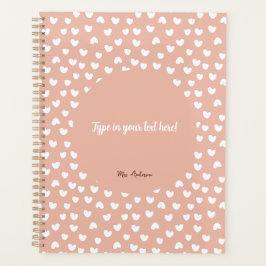 Agenda binder personalizado, vinculador boho, boho padrão
