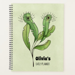 Agenda Biologia do amante de plantas de notebook da Botân