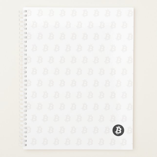 Agenda Bitcoin Branco (Frente)