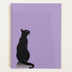 Agenda Black Cat Lilac