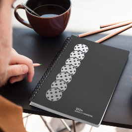 Agenda Black Noir Pickleball - Semanal Pessoal