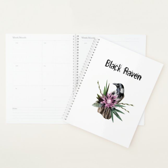 Agenda Black Raven (Exibição)