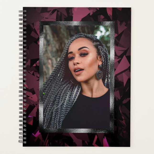 Agenda Bloco de Anotações Personalizado Moderno do Planej (Frente)