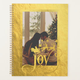 Agenda Bloco de Notas de Joy Planner de Natal Personaliza