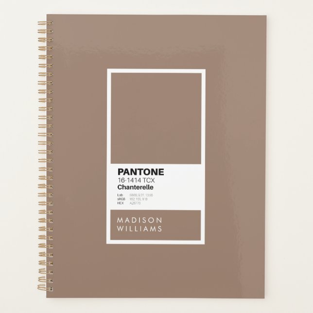 Agenda Bloco de Notas Personalizado | Personalizado Chant (Frente)