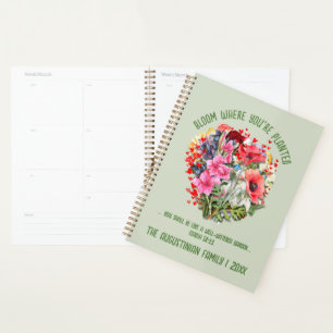Agenda BLOOM Personalizado ONDE O Nascimento Cristão PLAN