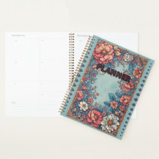 Agenda Bloom & Plan - Vintage Vibes Planner