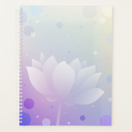 Agenda Blooming Lotus Hardcover Daily Planner