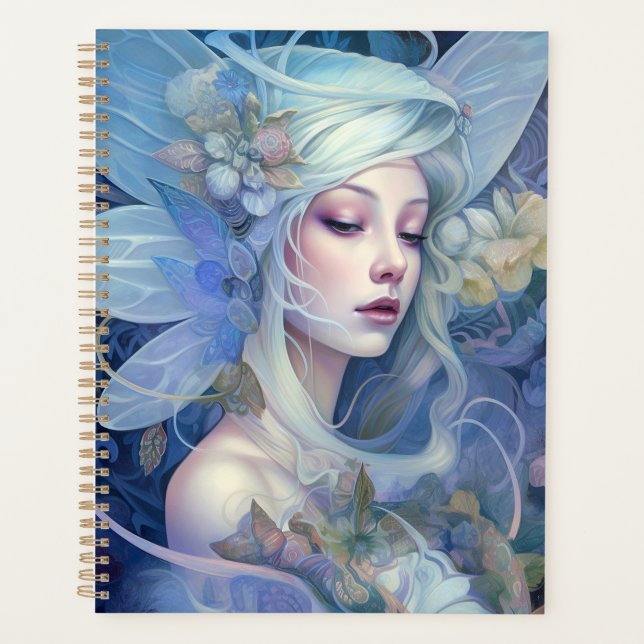 Agenda Blue Fairy Fantasy Art (Frente)