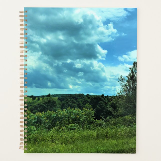 Agenda Blue Ridge Parkway perto de Floyd, Virginia (Frente)