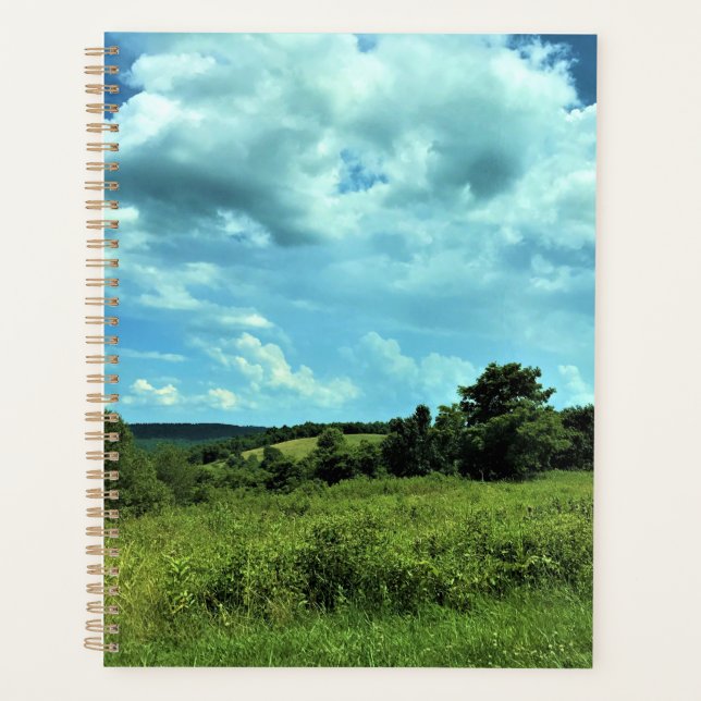Agenda Blue Ridge Parkway perto de Floyd, Virginia (Frente)