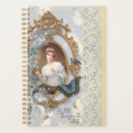 Agenda Blue Victorian Planner