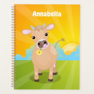 Agenda Boca doce e camisola de flores