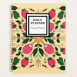 Agenda Boêmian Beauty Soft Blue Watercolor Floral