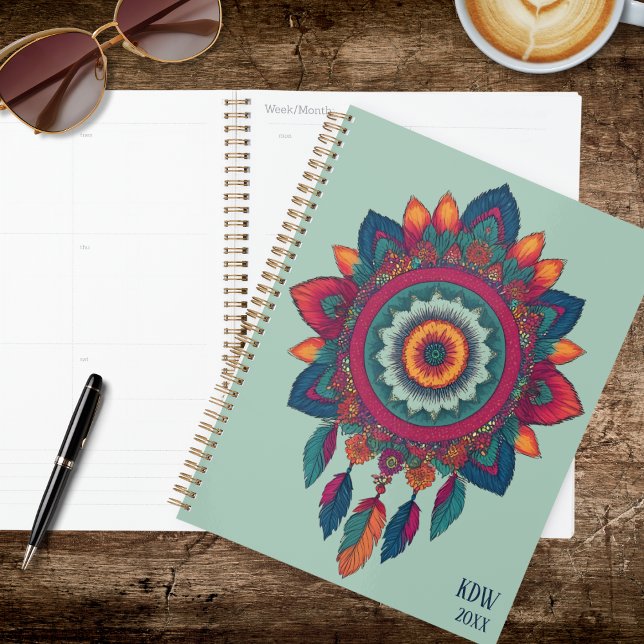 Agenda Bohemian Feathers (Criador carregado)