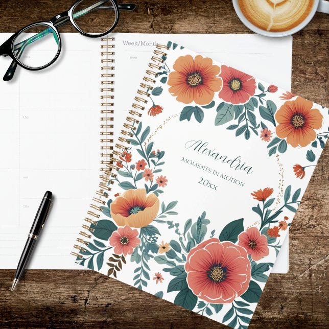 Agenda Boho Floral  (Criador carregado)