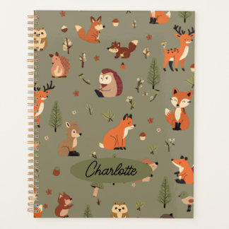 Agenda Boho Floresta Personalizado