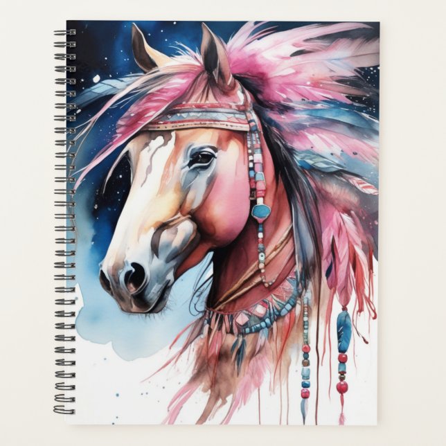 Agenda Boho Horse Planner (Frente)