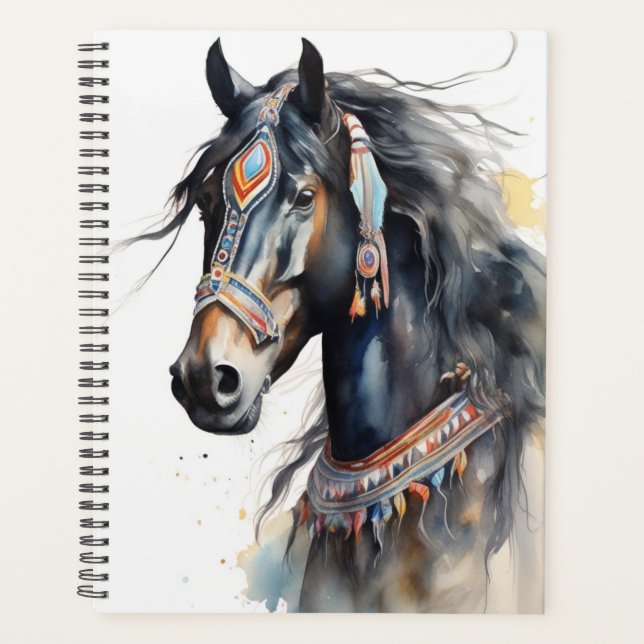 Agenda Boho Horse Planner (Frente)