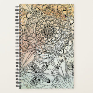Agenda Boho Mandala Bohemian Art