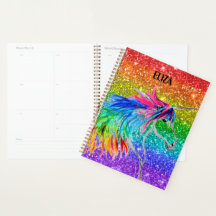Boho Rainbow Cute Glitter Girls Unicorn Kids