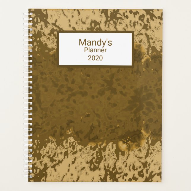 Agenda Boho Rustic Design (Frente)