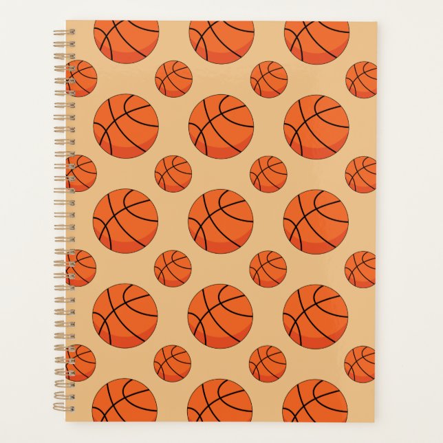 Agenda Bola de Basquete de Cartoon (Frente)