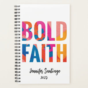 Agenda Bold Faith Inspirational Planner 2023