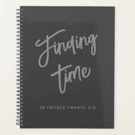 Agenda Bold Script Typography Gray Custom