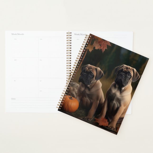 Agenda Bolmastiff Puppy Autumn Delight Pumpkin (Exibição)