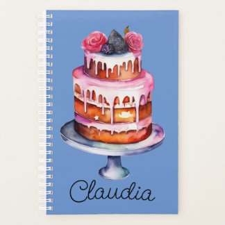 Agenda Bolo de rosas e Berries