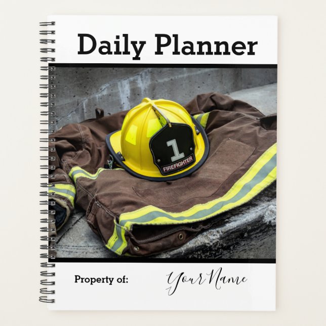 Agenda Bombeiro do Photo Daily Planner - HAMbWG (Frente)