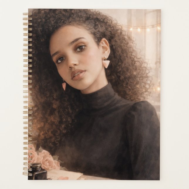 Agenda Boneca de Moda Elegante - Inspirando a Beleza (Frente)