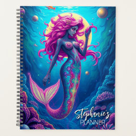 Agenda Bonita fantasia Sereia Sereia