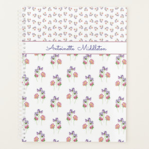 Agenda Bonito cor-de-rosa, cor-de-rosa, personalizado