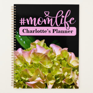 Agenda Bonito cor-de-rosa verde-amarelos mãe