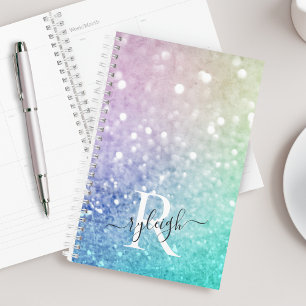 Agenda Bonito Holographic Glitter Girly Glamorosa
