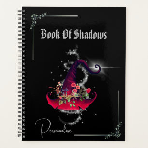 Agenda Bonito Livro das Sombras Testemunhas Vermelhas Diá
