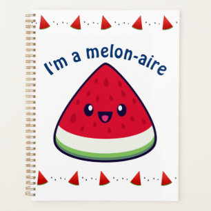 Agenda Bonito Sorriso Kawaii Watermelon