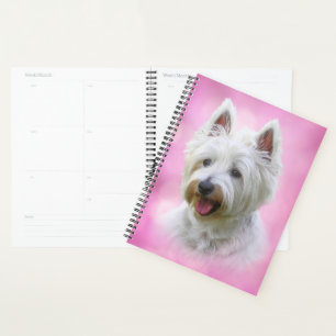 Agenda Bonito Yorkie branco