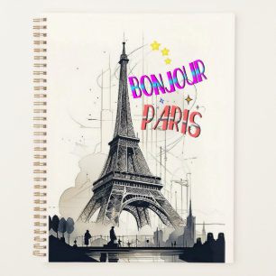 Agenda Bonjour Colorful Paris